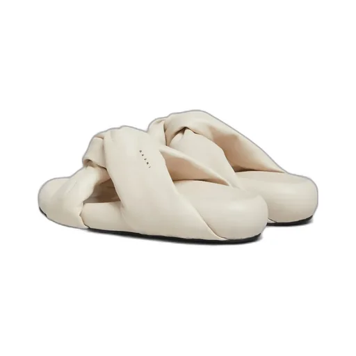 Twist Detailed Slip-On Sandals