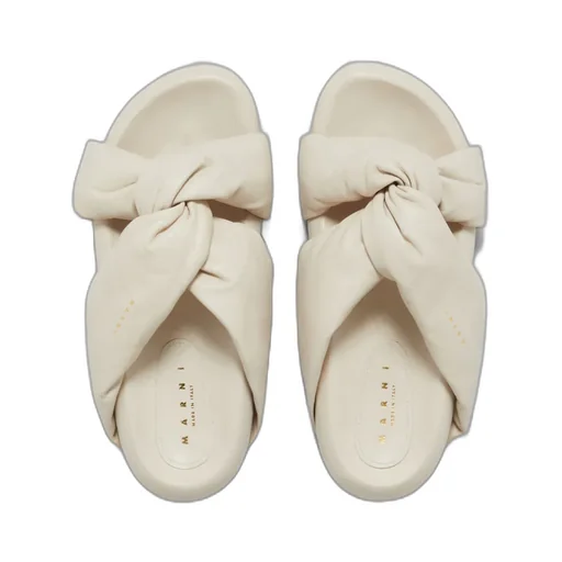 Twist Detailed Slip-On Sandals