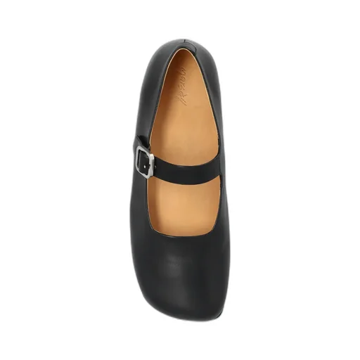 Square Toe Slip-On Ballerina Shoes