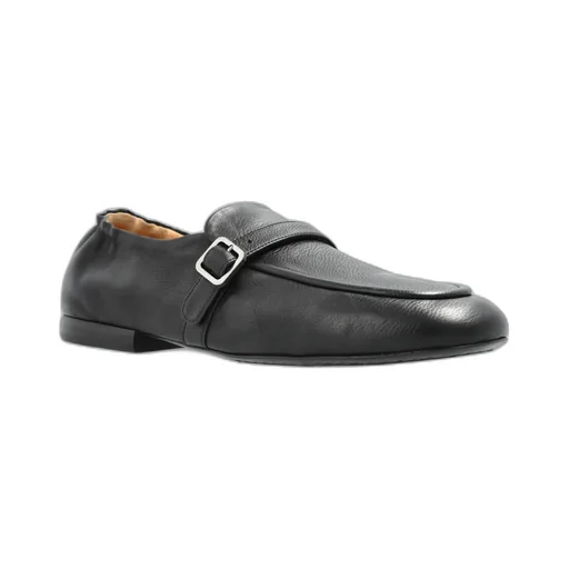 Round-Toe Slip-On Loafers