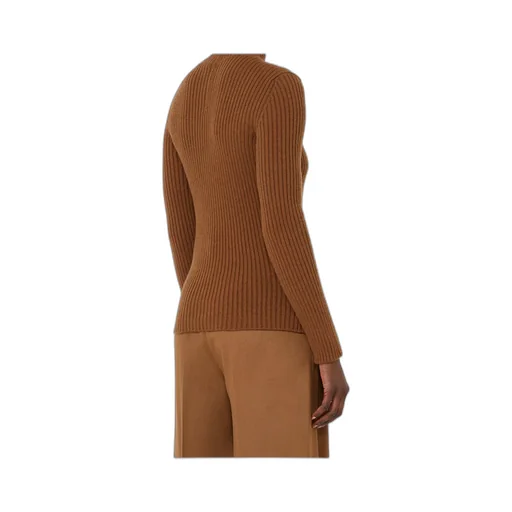 Wool And Cashmere Ribbed Turtleneck