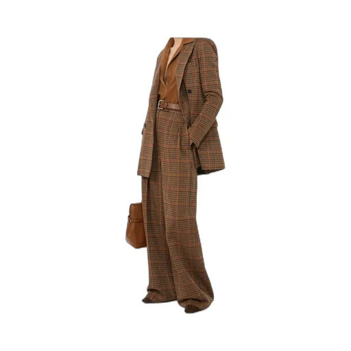 Prince Of Wales Jersey Trousers