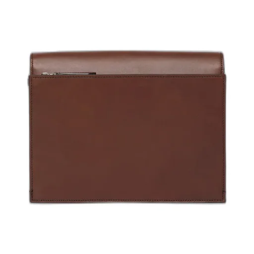 Logo-Engraved Shoulder Bag