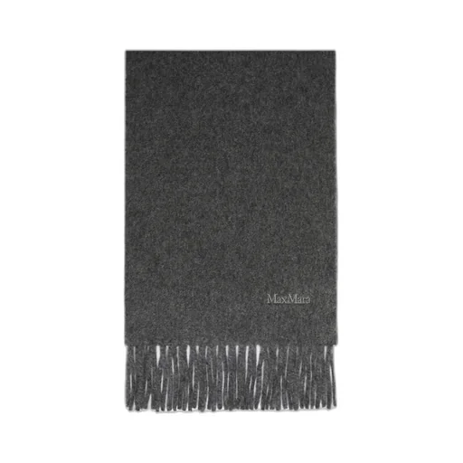 Embroidered Wool Scarf