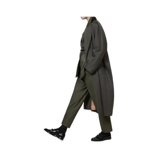 Angus Double-Breasted Oversized Coat