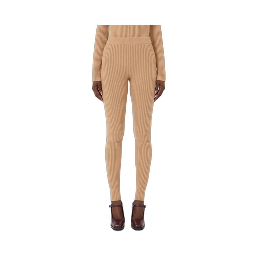 Wool And Cashmere Knit Leggings