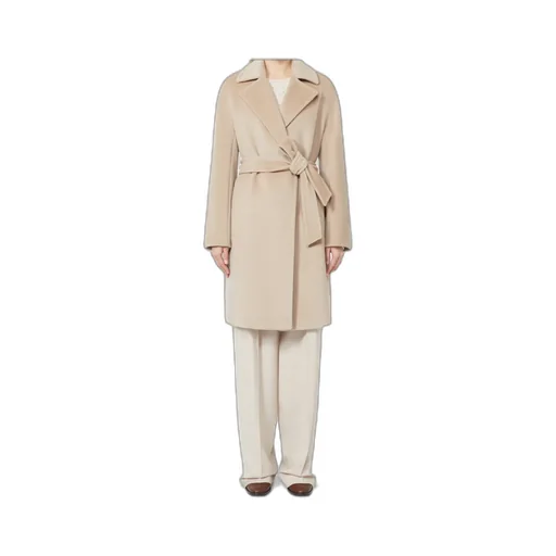 Studio Long-Sleeved Belted Coat
