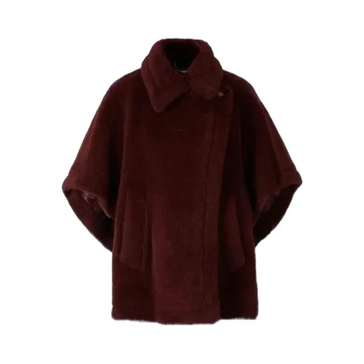 Tebe Faux Fur Short-Sleeved Coat