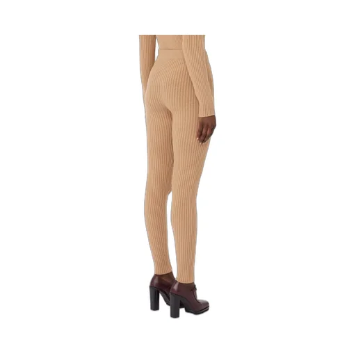 Wool And Cashmere Knit Leggings