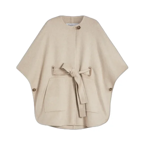 Cashmere Cape With Belt