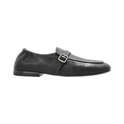 Round-Toe Slip-On Loafers