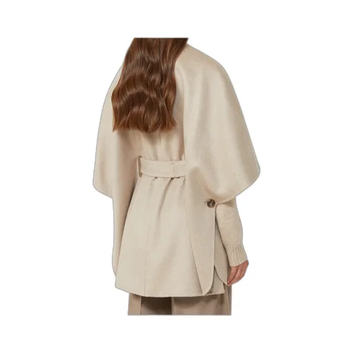 Cashmere Cape With Belt