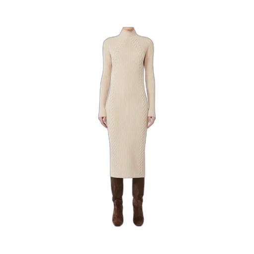Wool And Cashmere Slim-Fit Dress