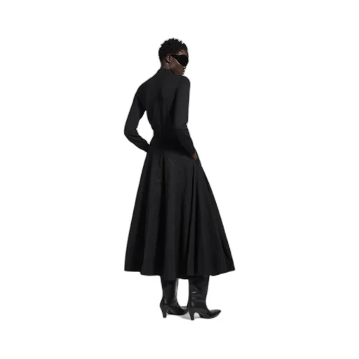 Godet Maxi Skirt