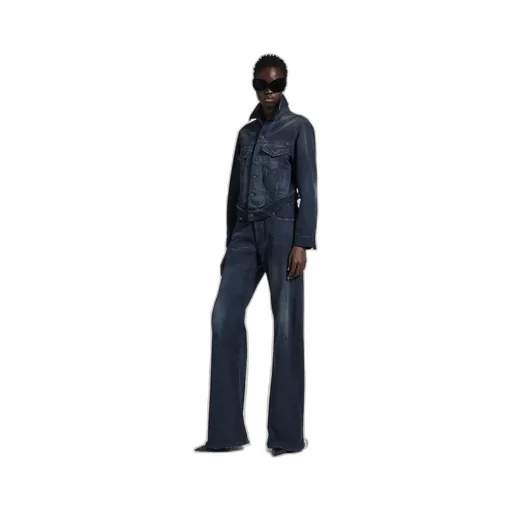 Curved Waistband Jacket