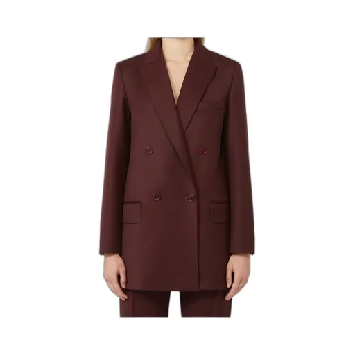 Double Breasted Button-Up Blazer