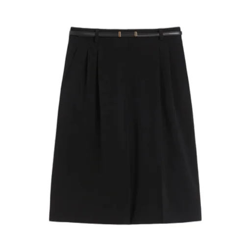 Boero Belted Pleated Shorts