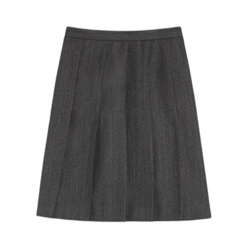 Pleated Midi Skirt