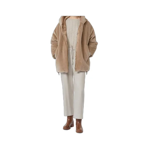 The Cube Olivia Reversible Zip-Up Hooded Coat