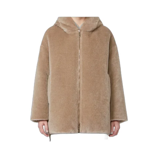 The Cube Olivia Reversible Zip-Up Hooded Coat