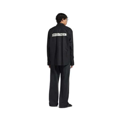 Masking Tape Long Sleeve Shirt Large Fit