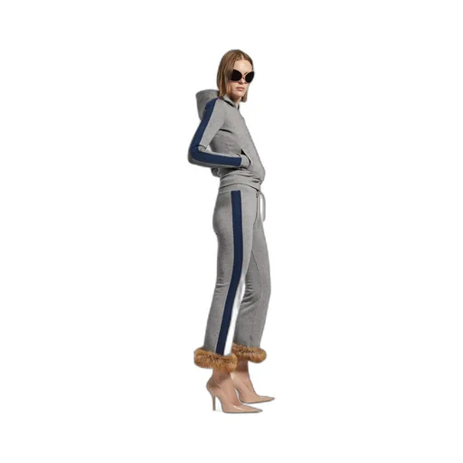 Lion Flared Capri Sweatpants