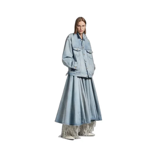 Godet Maxi Skirt