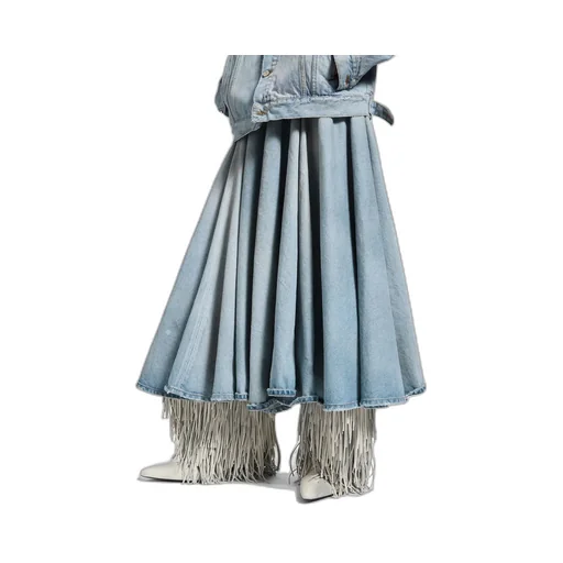 Godet Maxi Skirt