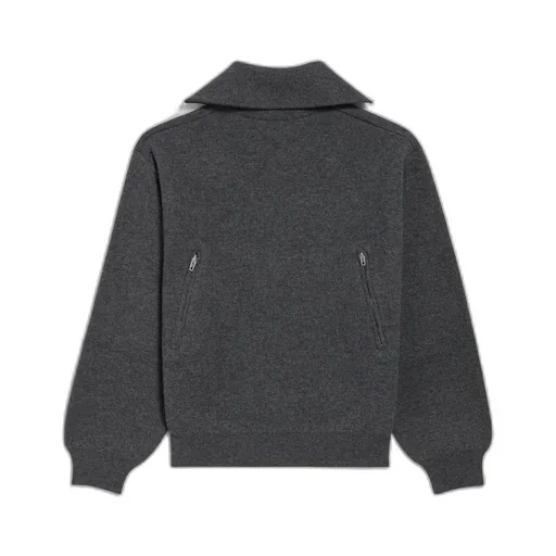 Back-To-Front High Neck Sweater