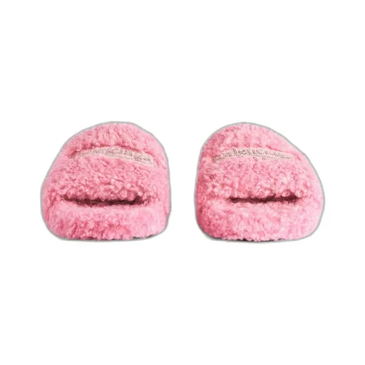 Furry Slide Sandal