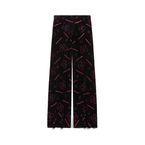 Handrawn Bows Elastic Pants