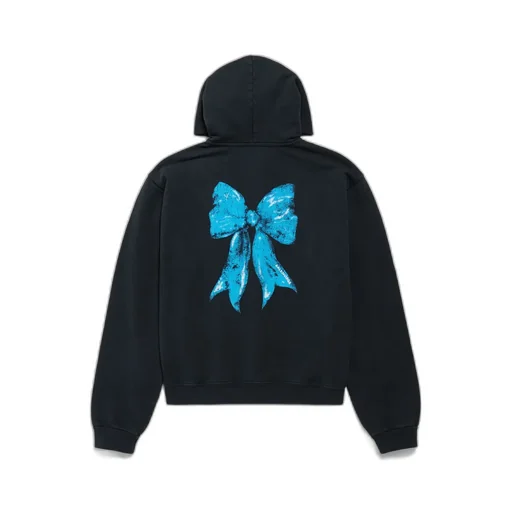 Bow Zip-Up Hoodie Regular Fit