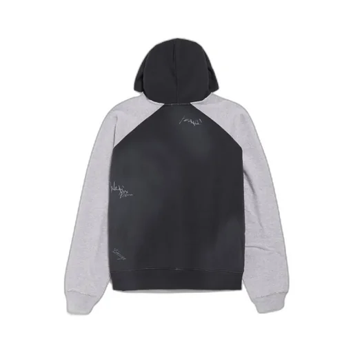 Banana Raglan Oversized Zip-Up Hoodie