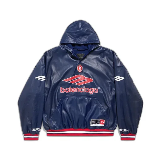 3B Football Polo Hoodie