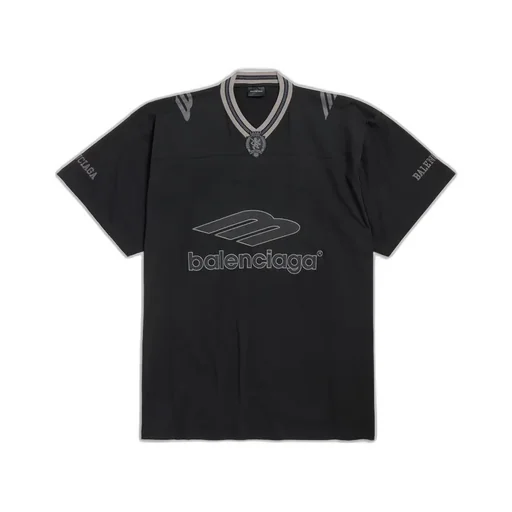 3B Football V-Neck T-Shirt Oversized
