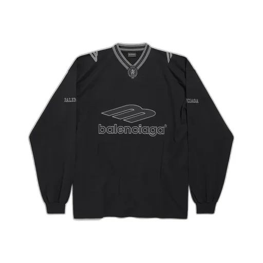 3B Football Long Sleeve V-Neck T-Shirt