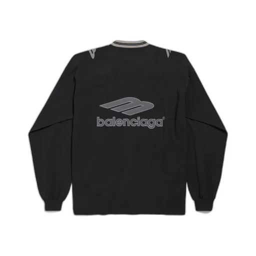 3B Football Long Sleeve V-Neck T-Shirt