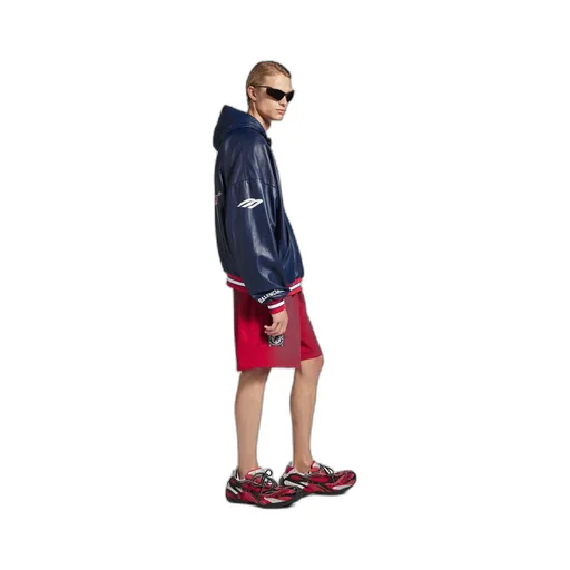 3B Football Polo Hoodie