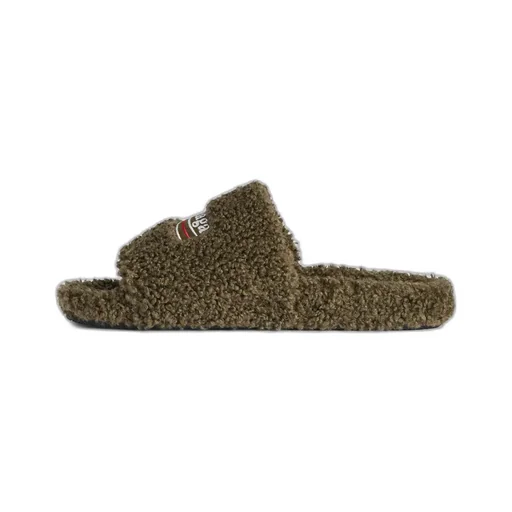Furry Slide Sandal
