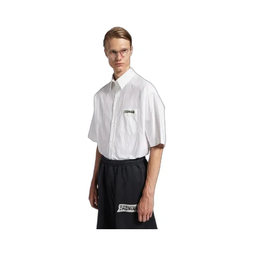 Masking Tape Short Sleeve Shirt Large Fit