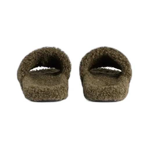 Furry Slide Sandal