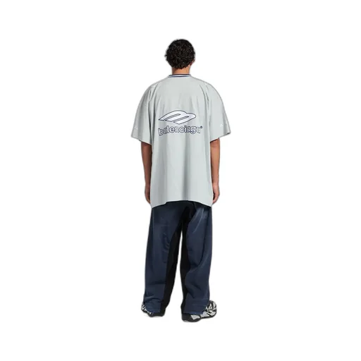 3B Football V-Neck T-Shirt Oversized