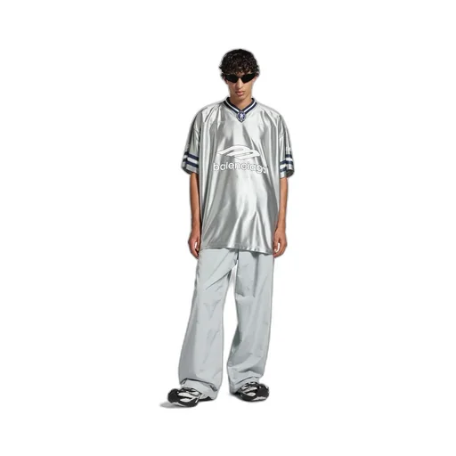 3B Football V-Neck T-Shirt Oversized