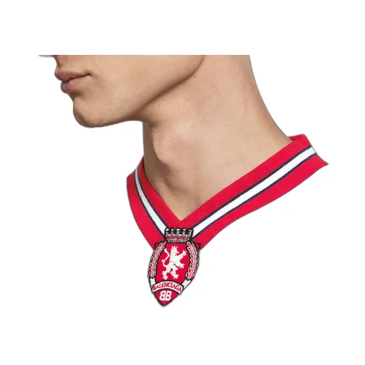 3B Football V-Neck T-Shirt Oversized