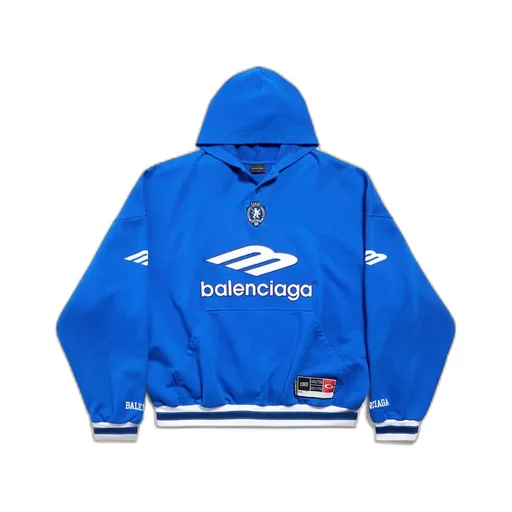 3B Football Polo Hoodie