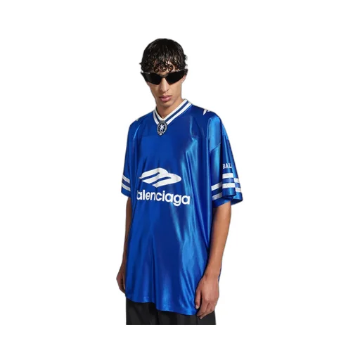 3B Football V-Neck T-Shirt Oversized