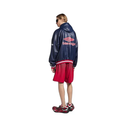 3B Football Polo Hoodie