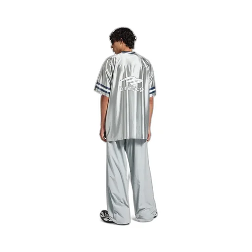 3B Football V-Neck T-Shirt Oversized