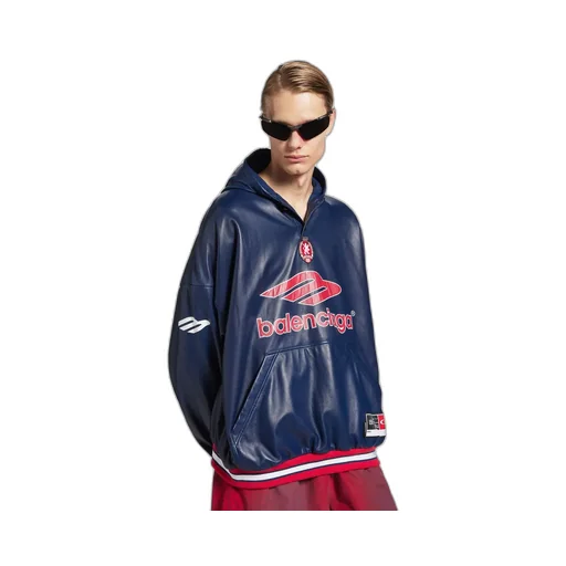 3B Football Polo Hoodie