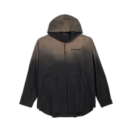 Hooded Oversized Shirt